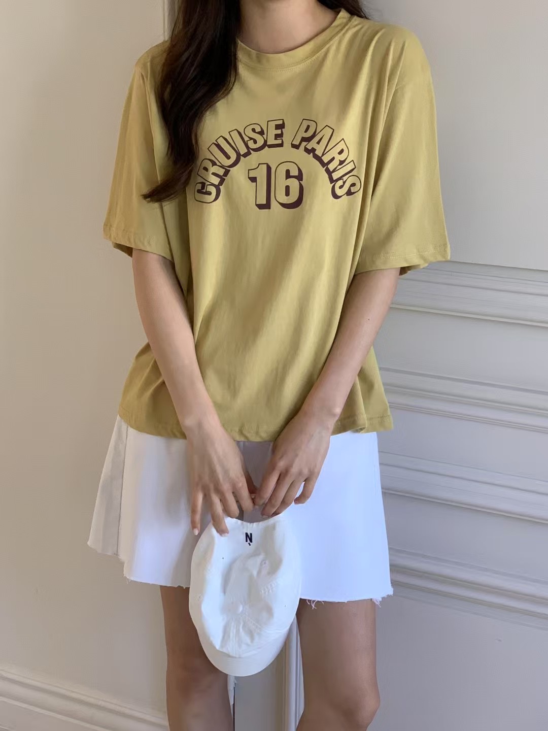 SWEETEE-스위티-T韓國直郵㊣女裝新款人氣時尚職業休閑T恤SWEETEET恤圖色2