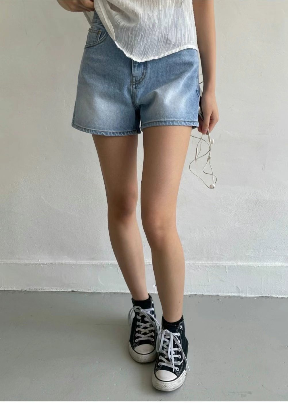 MISSJEAN東大門㊣直郵女士新品休閑推薦真品25春夏時尚短褲MISSJEAN短褲