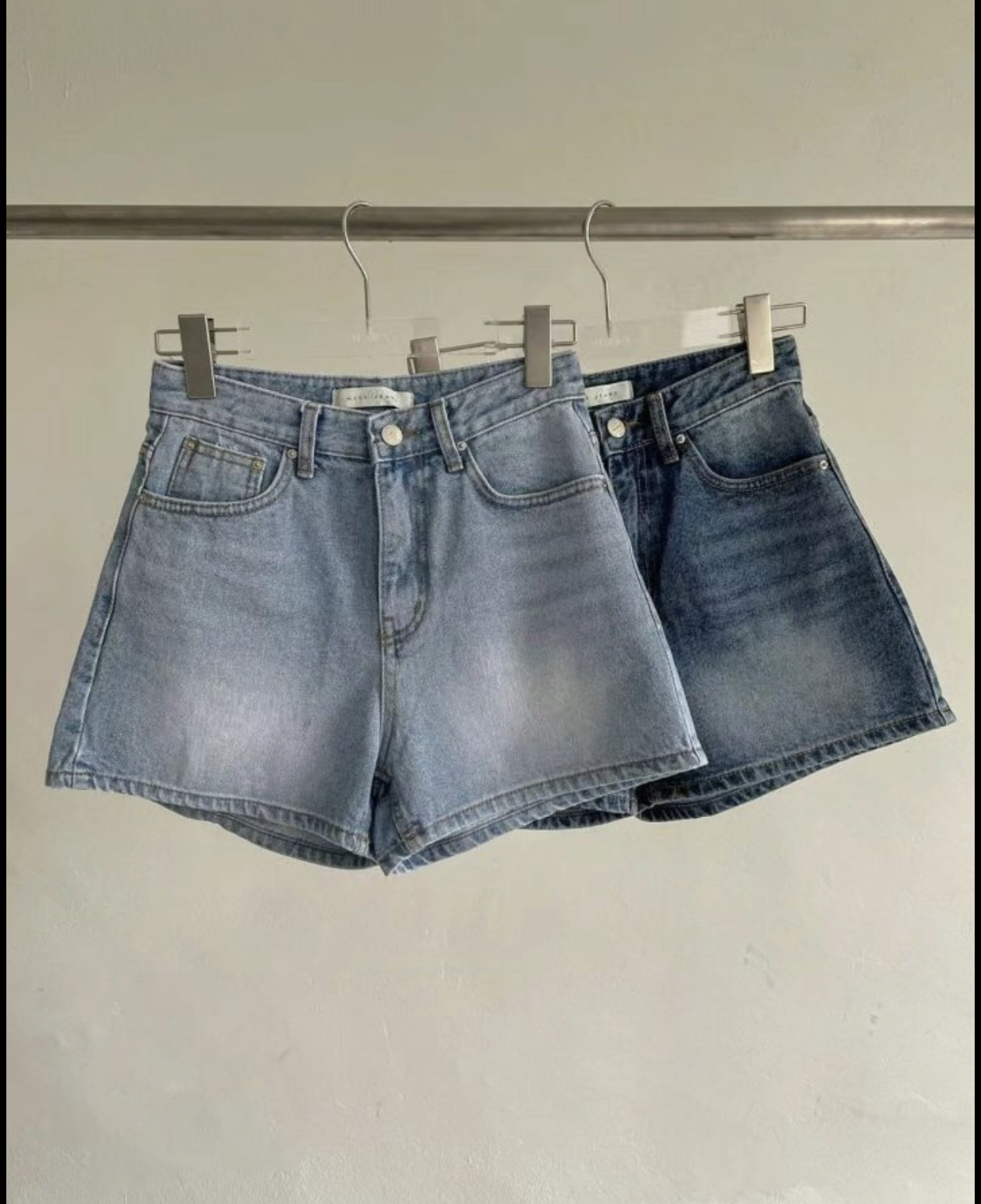 MISSJEAN東大門㊣直郵女士新品休閑推薦真品25春夏時尚短褲MISSJEAN短褲圖色2左二色