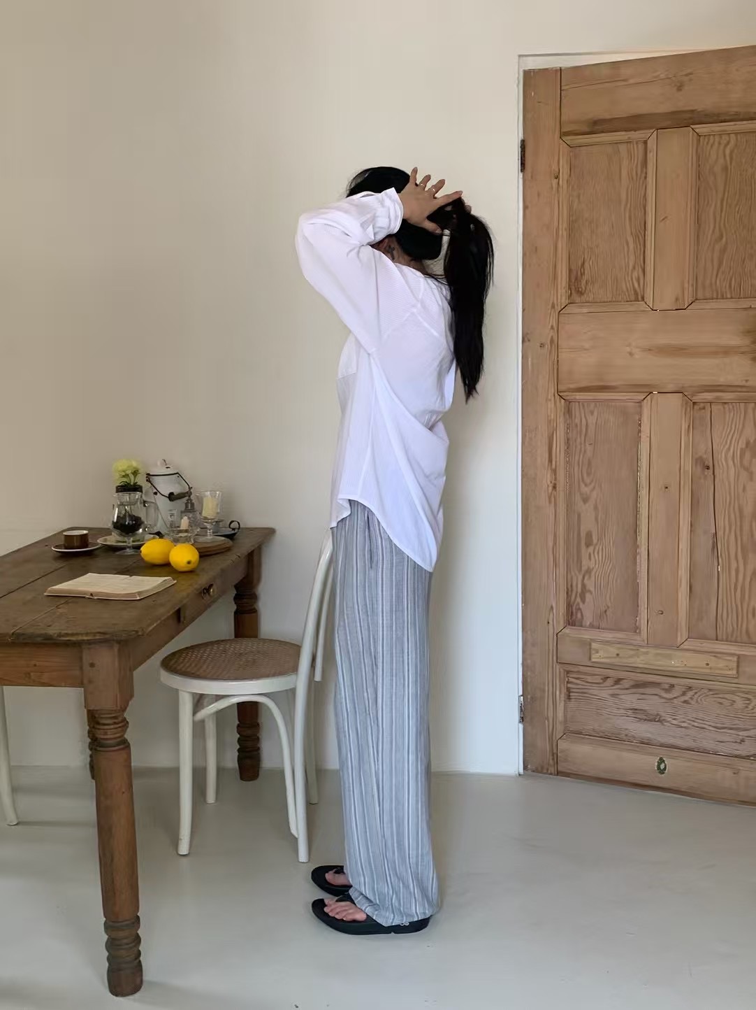 AGATHE東大門㊣實拍女士新款職業熱賣時尚推薦真品人氣休閑褲AGATHE休閑褲