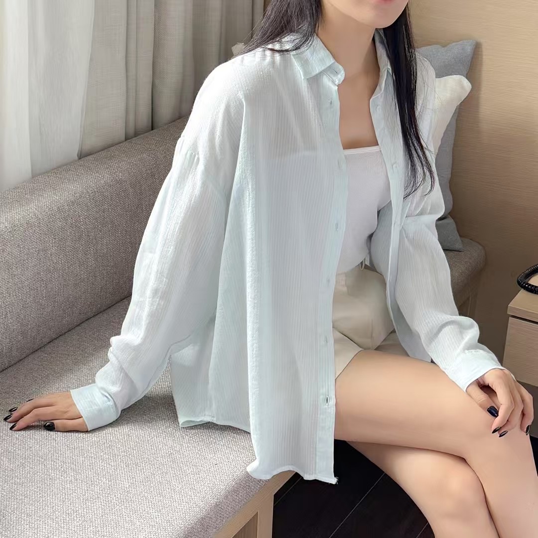 VERY GOOD東大門㊣實拍女裝新品職業熱賣人氣25春夏襯衫蕾絲衫VERY GOOD襯衫/蕾絲衫圖色3