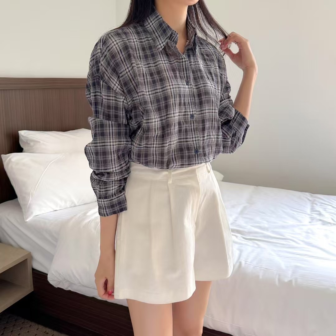 VERY GOOD東大門㊣代購女裝新品25春夏推薦人氣襯衫蕾絲衫VERY GOOD襯衫/蕾絲衫