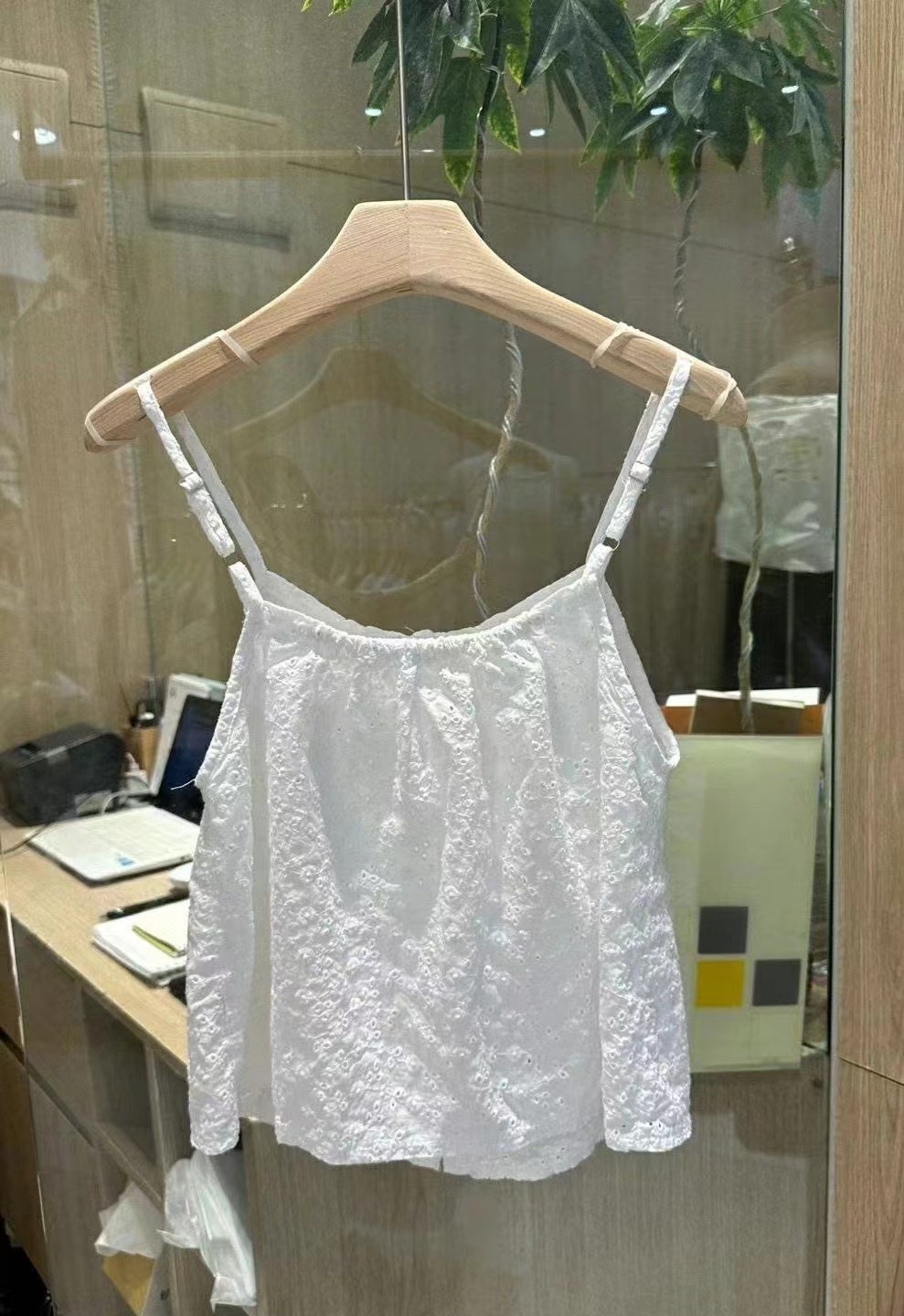 BUTTERING東大門㊣代購女裝新款真品休閑25春夏吊帶背心刺繡ARLOW吊帶/背心