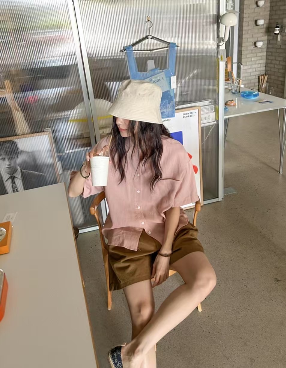 VERY GOOD東大門㊣直郵女士新款熱賣職業時尚推薦襯衫蕾絲衫VERY GOOD襯衫/蕾絲衫圖色2
