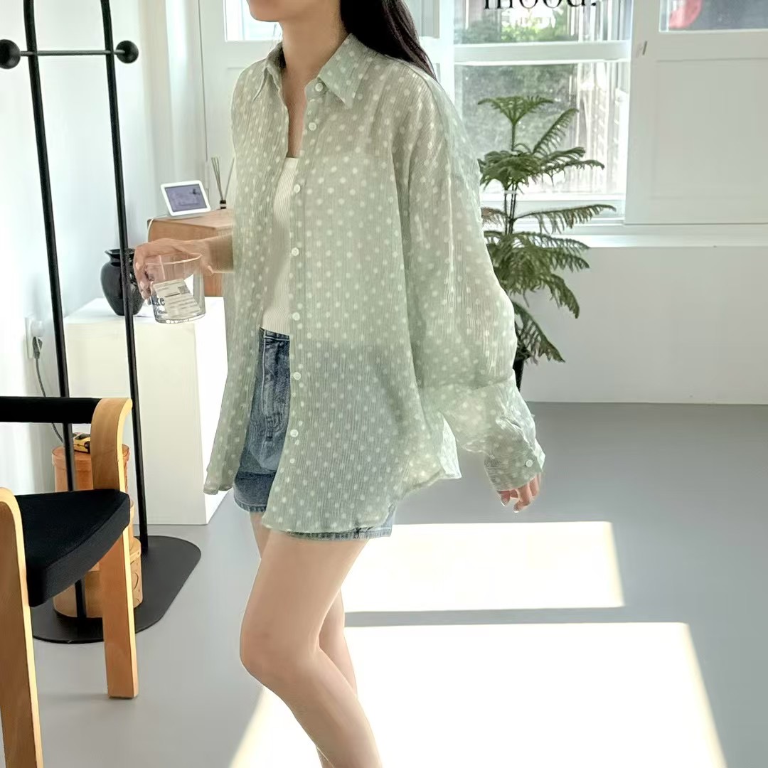 VERY GOOD韓國直郵㊣女裝新款推薦熱賣真品休閑襯衫蕾絲衫VERY GOOD襯衫/蕾絲衫