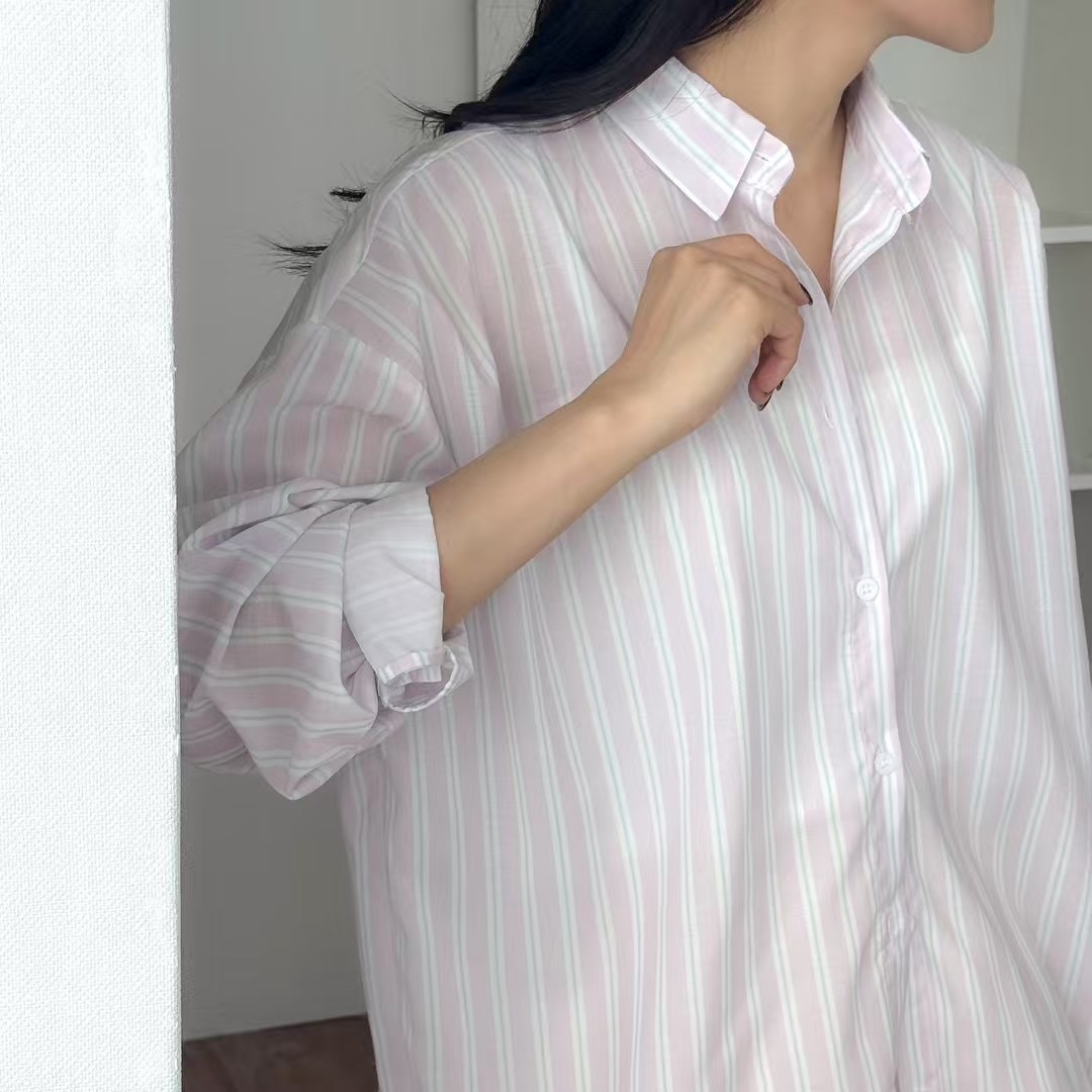 VERY GOOD東大門㊣實拍女士新款25春夏真品休閑襯衫蕾絲衫VERY GOOD襯衫/蕾絲衫