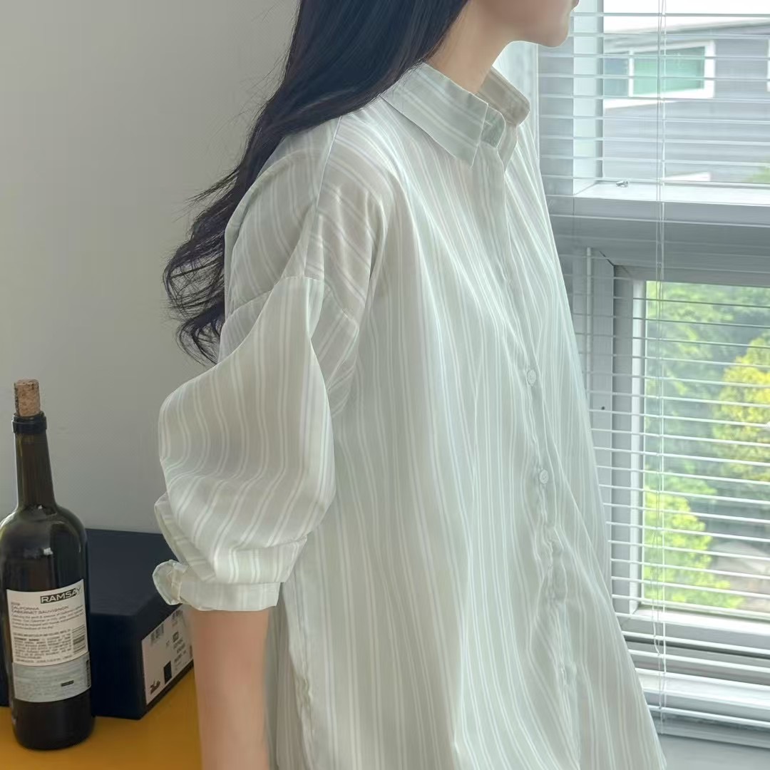 VERY GOOD東大門㊣實拍女士新款25春夏真品休閑襯衫蕾絲衫VERY GOOD襯衫/蕾絲衫