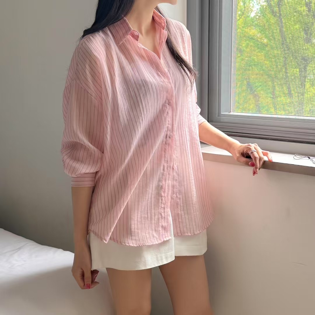 VERY GOOD東大門㊣代購女裝新款熱賣25春夏職業襯衫蕾絲衫VERY GOOD襯衫/蕾絲衫