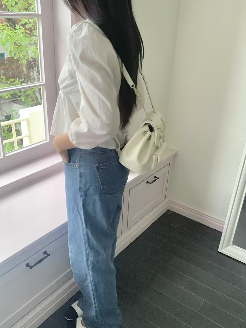 AGATHE東大門㊣實拍女士新款熱賣職業推薦時尚25春夏襯衫蕾絲衫AGATHE襯衫/蕾絲衫
