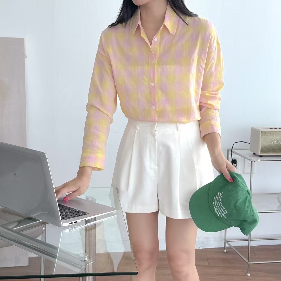 VERY GOOD東大門㊣代購女裝新品職業休閑人氣熱賣襯衫蕾絲衫VERY GOOD襯衫/蕾絲衫