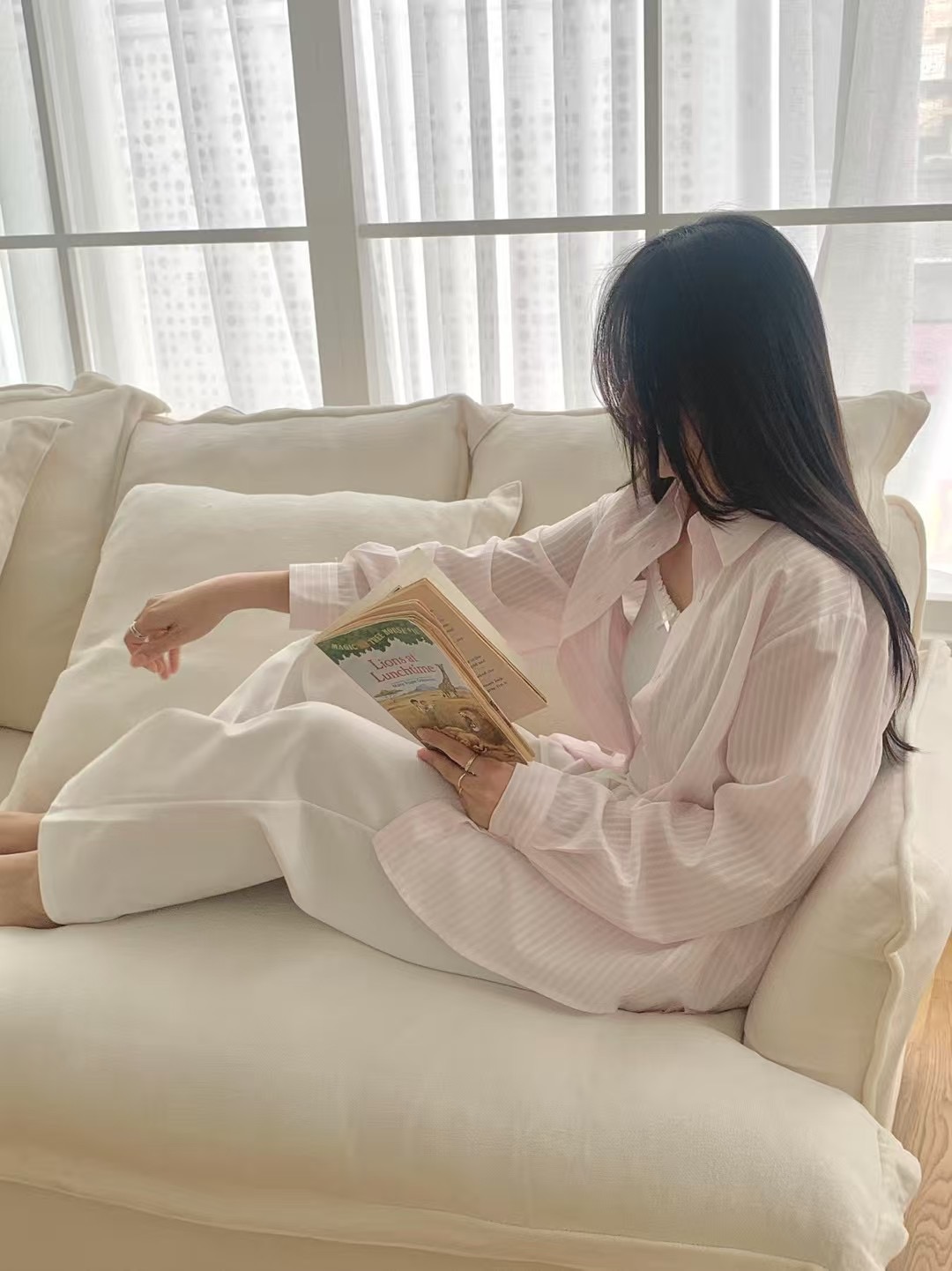 AGATHE韓國代購㊣女士新款真品時尚職業推薦25春夏襯衫蕾絲衫AGATHE襯衫/蕾絲衫