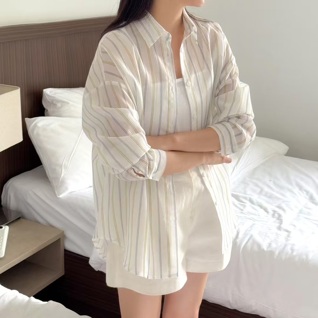 VERY GOOD東大門㊣直郵女士新款25春夏時尚職業襯衫蕾絲衫VERY GOOD襯衫/蕾絲衫