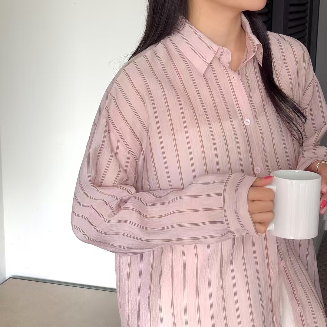 VERY GOOD東大門㊣直郵女士新款25春夏時尚職業襯衫蕾絲衫VERY GOOD襯衫/蕾絲衫