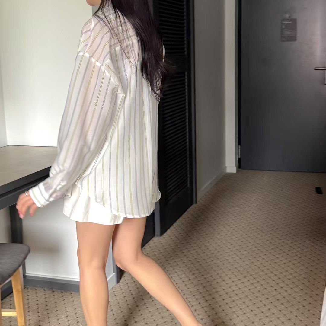 VERY GOOD東大門㊣直郵女士新款25春夏時尚職業襯衫蕾絲衫VERY GOOD襯衫/蕾絲衫