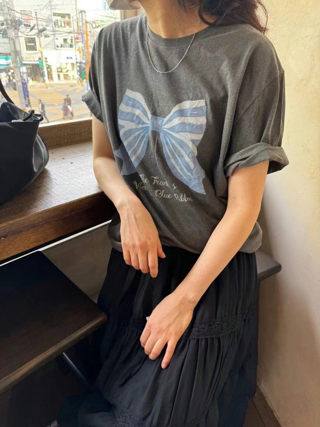EUN-은-OT東大門㊣實拍女士新品人氣25春夏真品時尚職業T恤EUN-OTT恤