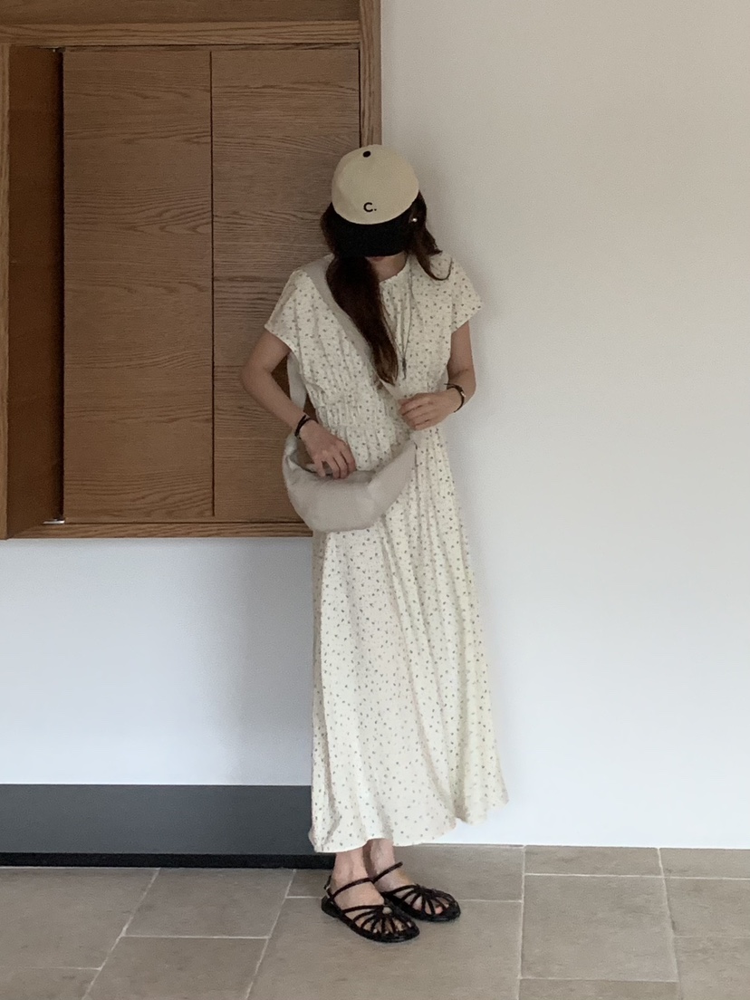 BAKING POWDER韓國代購㊣女士新品25春夏休閑推薦連衣裙兔子BAKING POWDER連衣裙