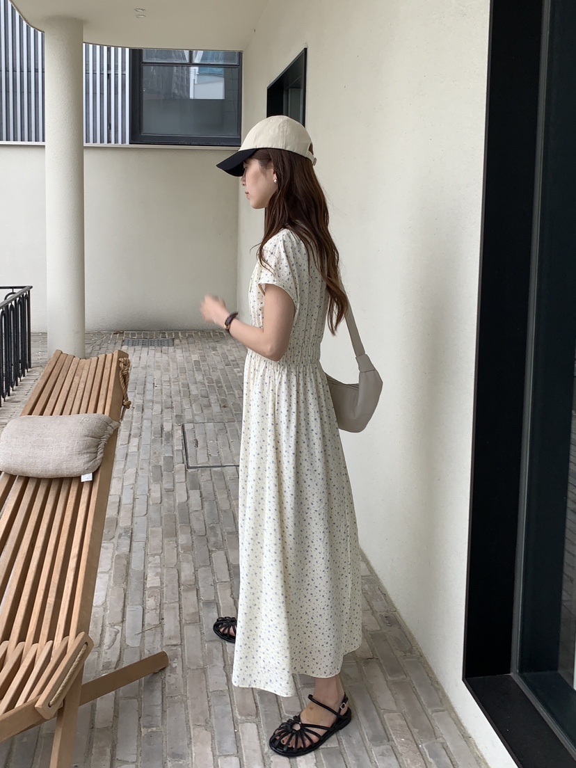 BAKING POWDER韓國代購㊣女士新品25春夏休閑推薦連衣裙兔子BAKING POWDER連衣裙