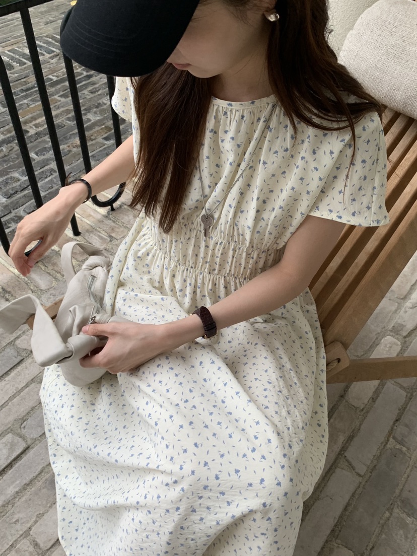 BAKING POWDER韓國代購㊣女士新品25春夏休閑推薦連衣裙兔子BAKING POWDER連衣裙
