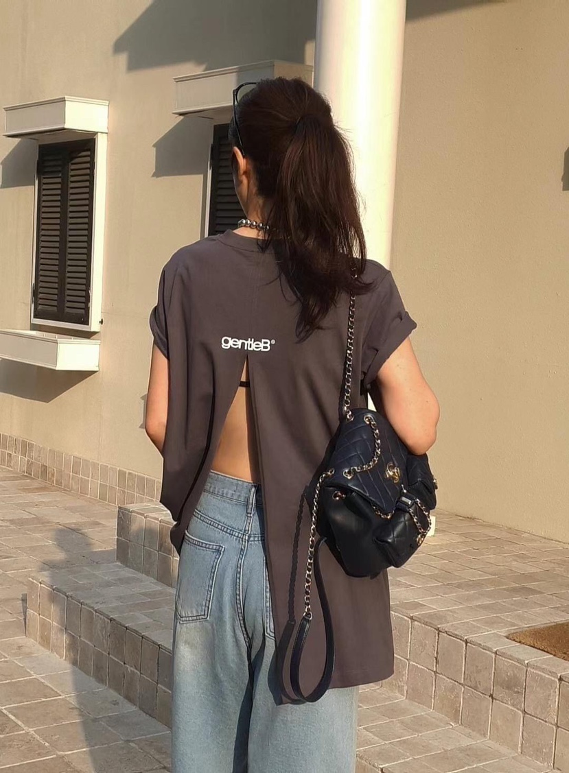 GENTLE B韓國代購㊣女裝新品時尚休閑25春夏熱賣人氣職業T恤GENTLE BT恤