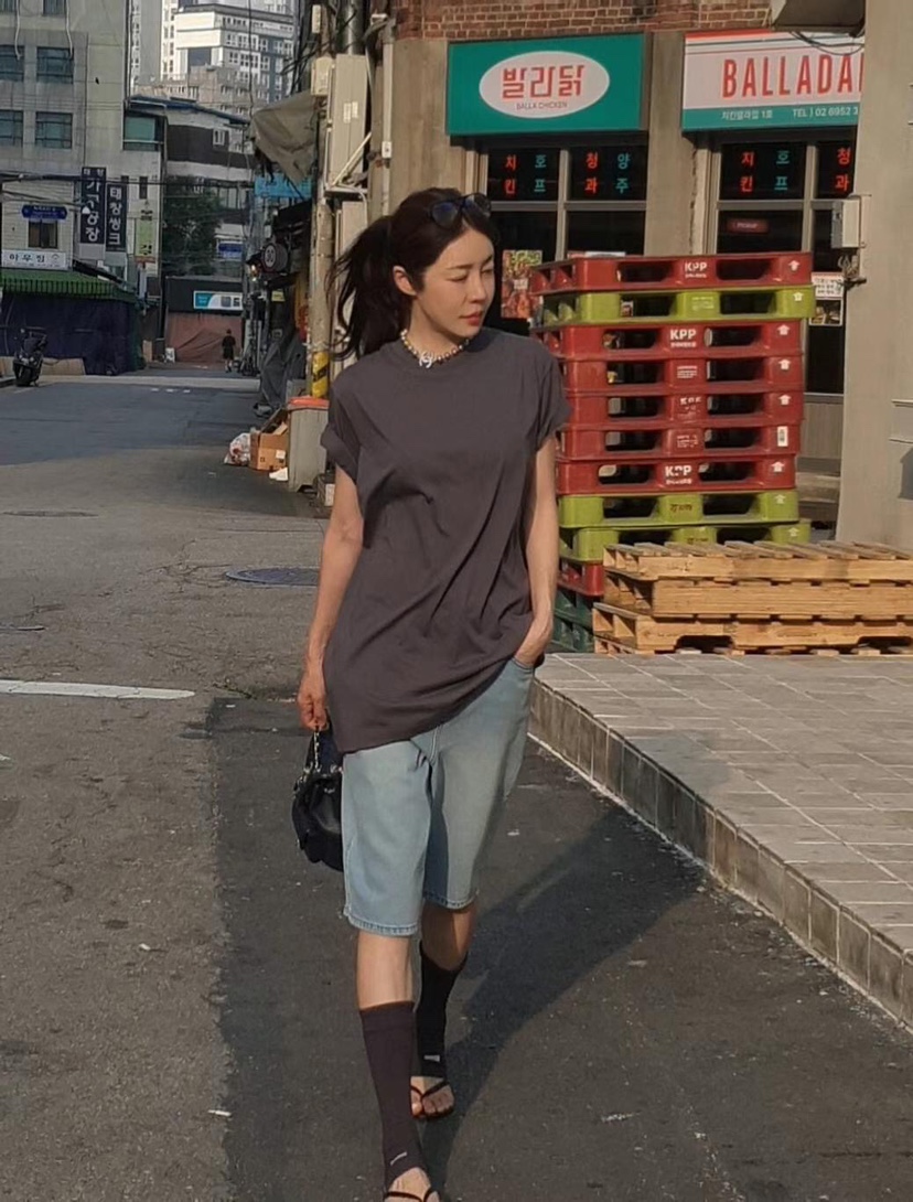 GENTLE B韓國代購㊣女裝新品時尚休閑25春夏熱賣人氣職業T恤GENTLE BT恤