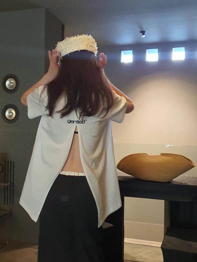 GENTLE B韓國代購㊣女裝新品時尚休閑25春夏熱賣人氣職業T恤GENTLE BT恤