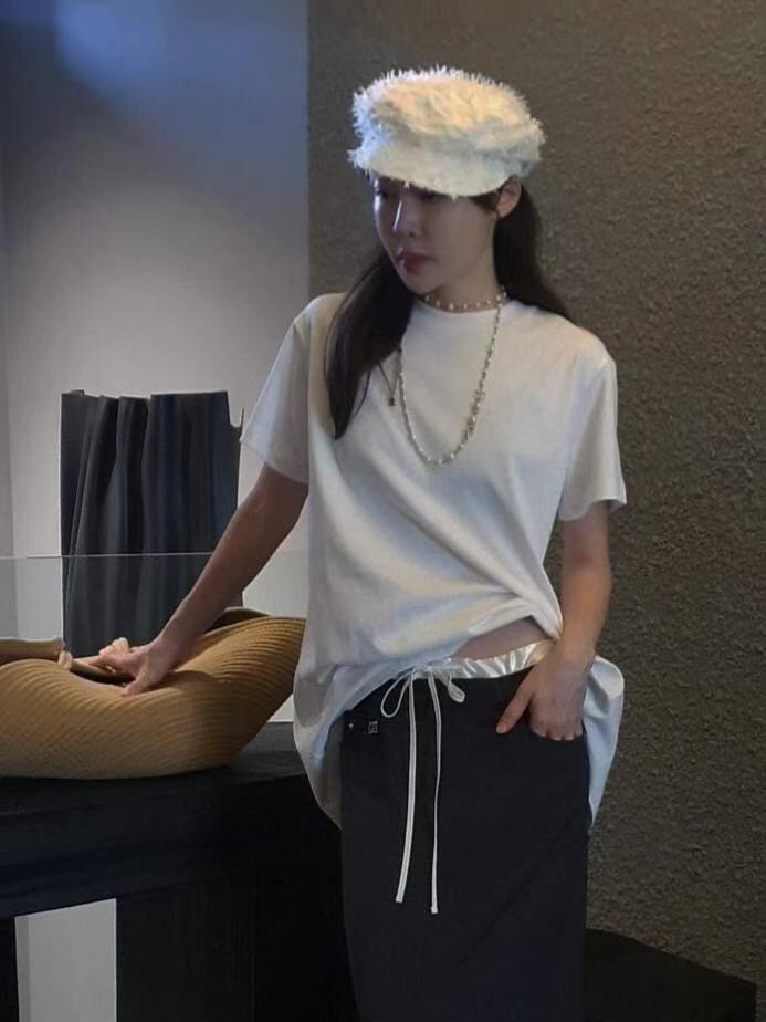 GENTLE B韓國代購㊣女裝新品時尚休閑25春夏熱賣人氣職業T恤GENTLE BT恤圖色2