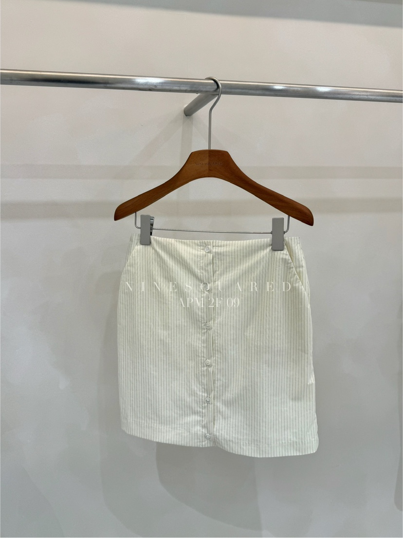 NINESQUARED東大門㊣直郵女裝新款25春夏職業熱賣休閑真品短裙NINESQUARED短裙圖色2