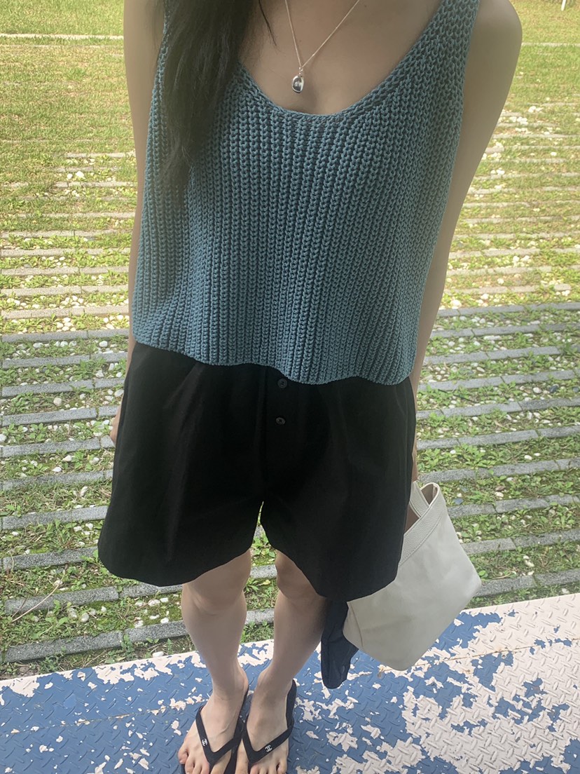 LOGARDEN韓國直郵㊣女裝新品推薦25春夏職業時尚休閑人氣短褲LO GARDEN短褲