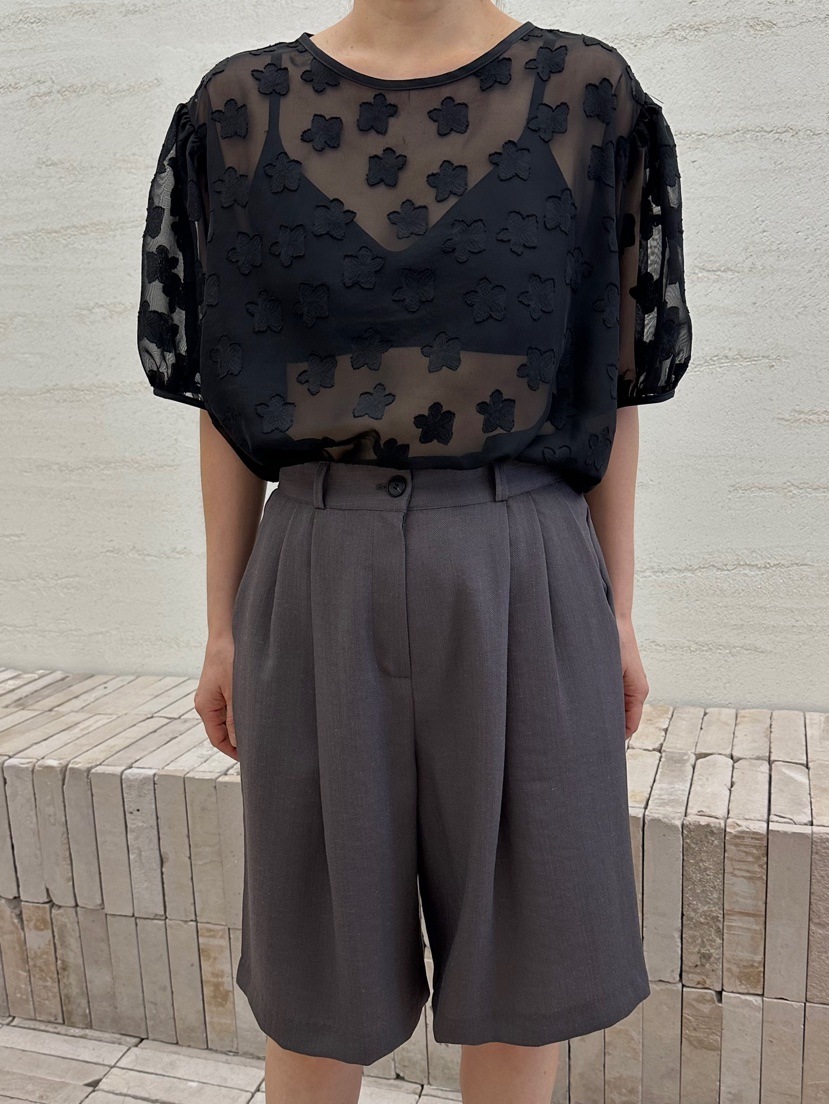 BUT東大門㊣實拍女士新品休閑時尚推薦人氣熱賣25春夏襯衫蕾絲衫button襯衫/蕾絲衫