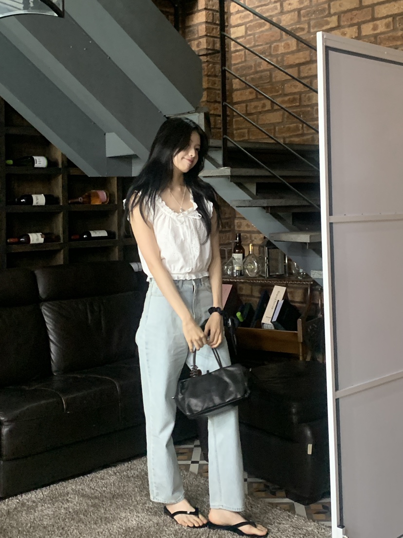 LOGARDEN東大門㊣實拍女裝新款25春夏職業人氣休閑吊帶背心LO GARDEN吊帶/背心