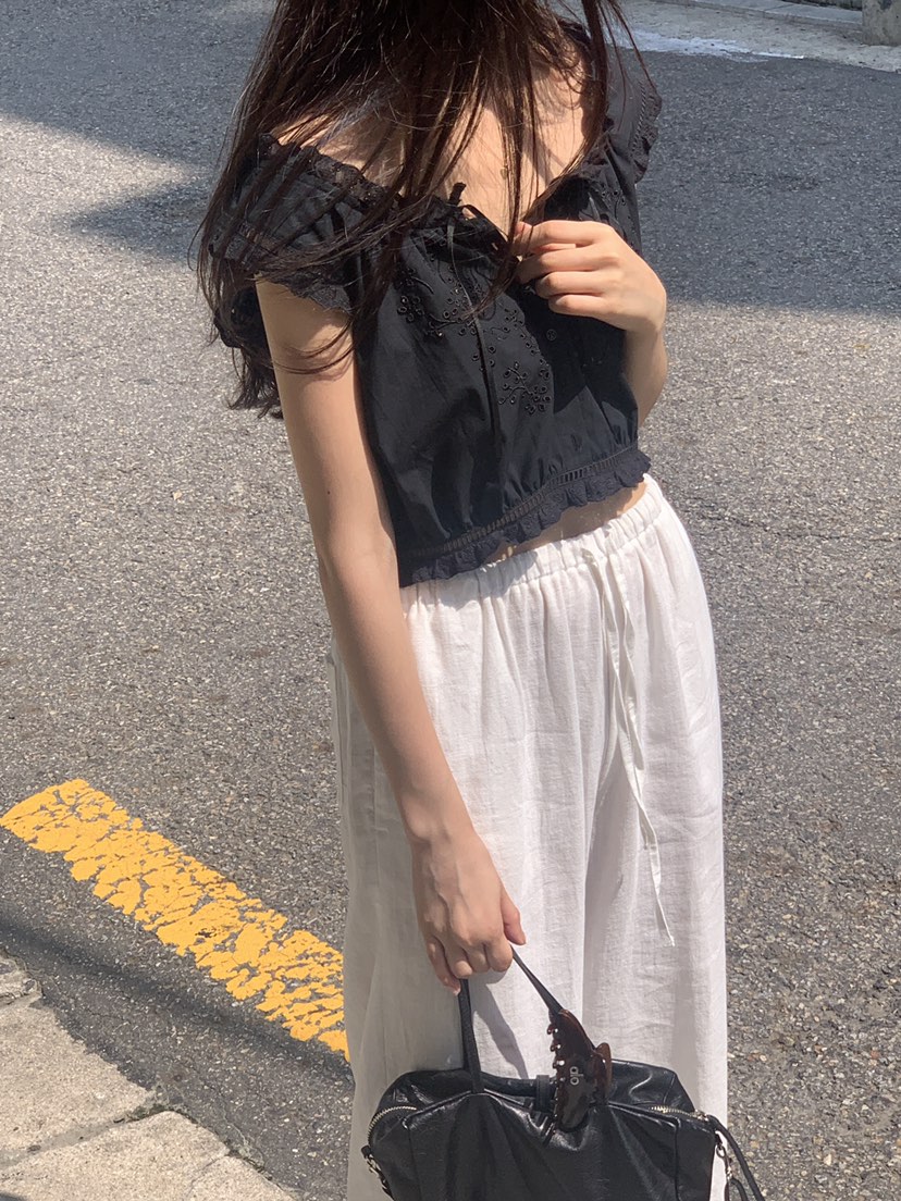 LOGARDEN東大門㊣實拍女裝新款25春夏職業人氣休閑吊帶背心LO GARDEN吊帶/背心