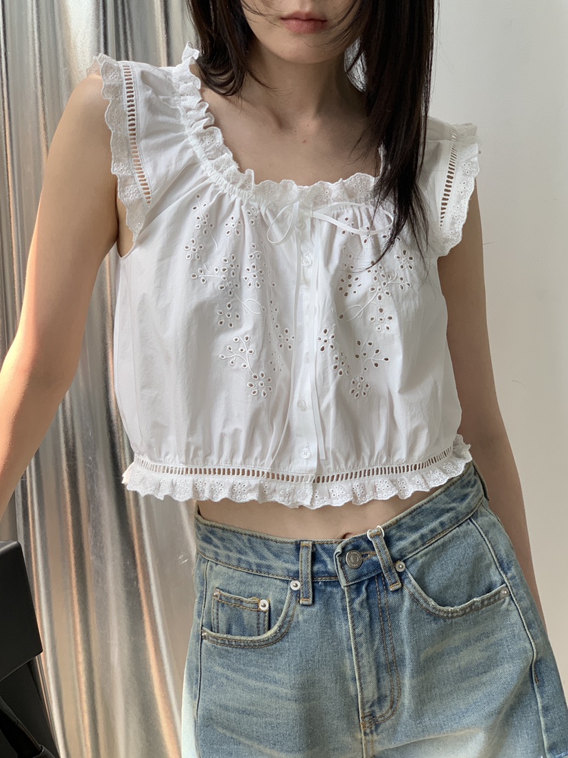 LOGARDEN東大門㊣實拍女裝新款25春夏職業人氣休閑吊帶背心LO GARDEN吊帶/背心