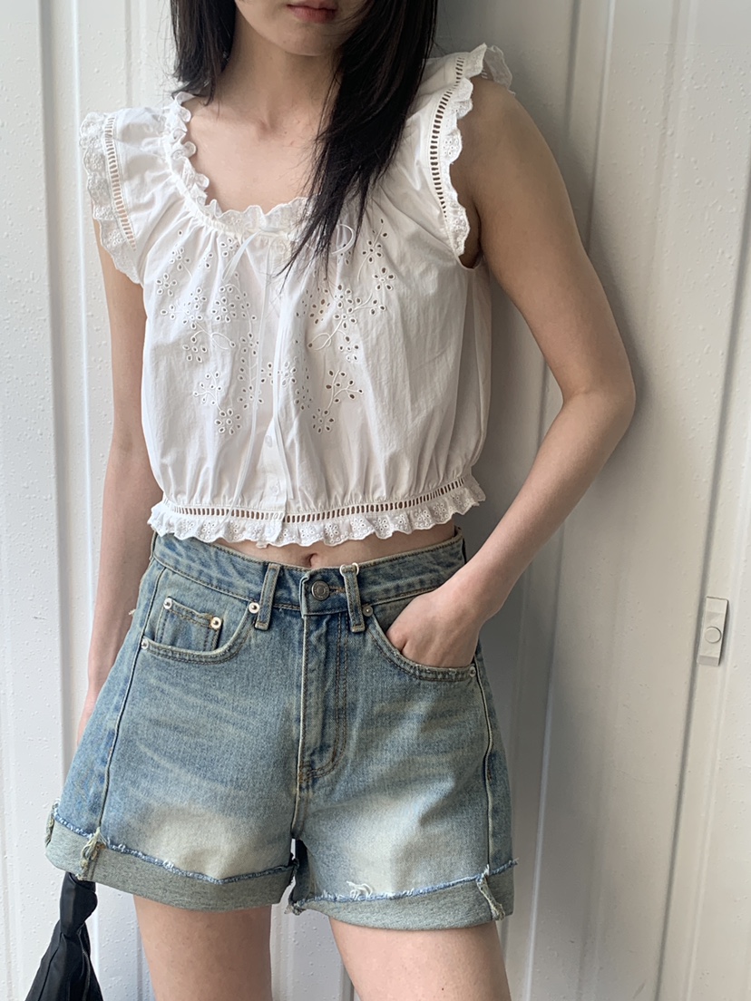 LOGARDEN東大門㊣實拍女裝新款25春夏職業人氣休閑吊帶背心LO GARDEN吊帶/背心