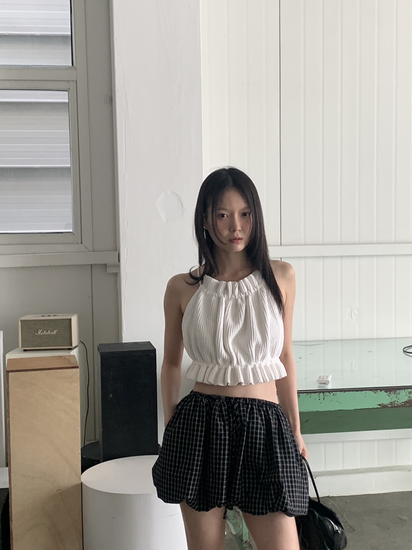 LOGARDEN東大門㊣代購女裝新款職業休閑時尚25春夏吊帶背心LO GARDEN吊帶/背心