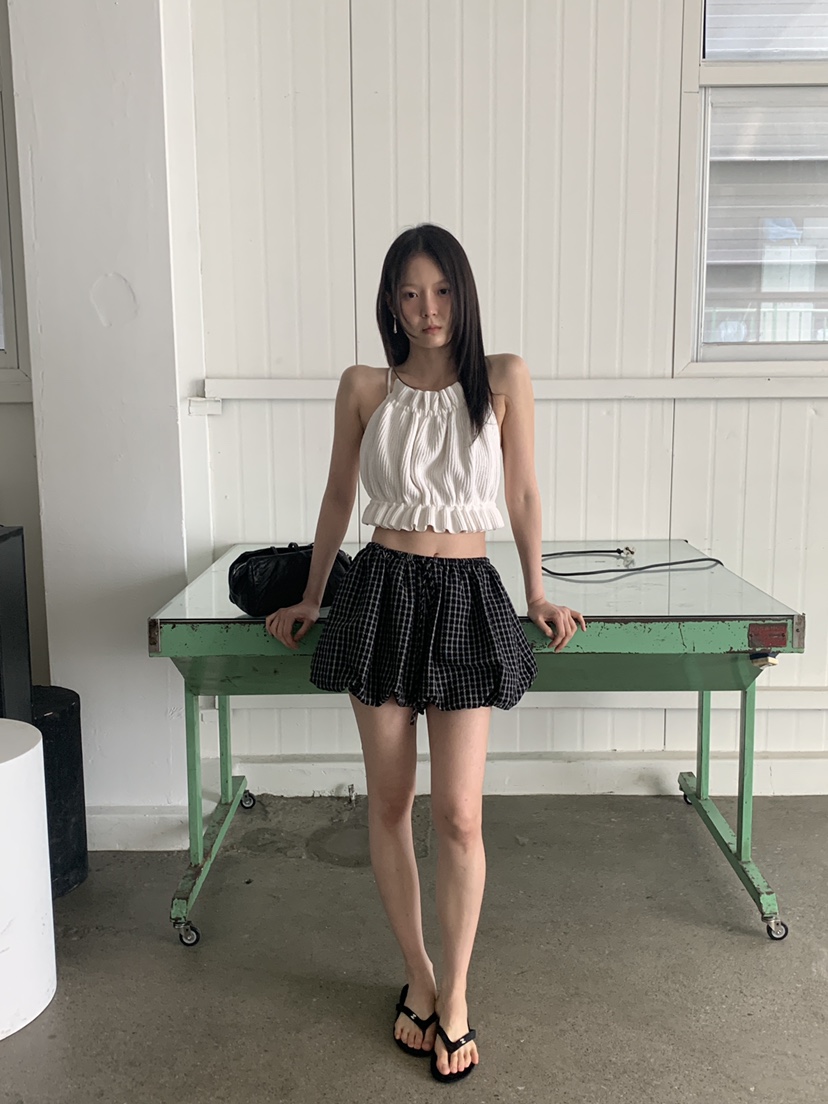 LOGARDEN東大門㊣代購女裝新款職業休閑時尚25春夏吊帶背心LO GARDEN吊帶/背心