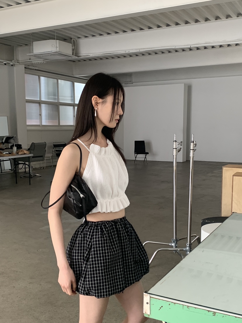 LOGARDEN東大門㊣代購女裝新款職業休閑時尚25春夏吊帶背心LO GARDEN吊帶/背心
