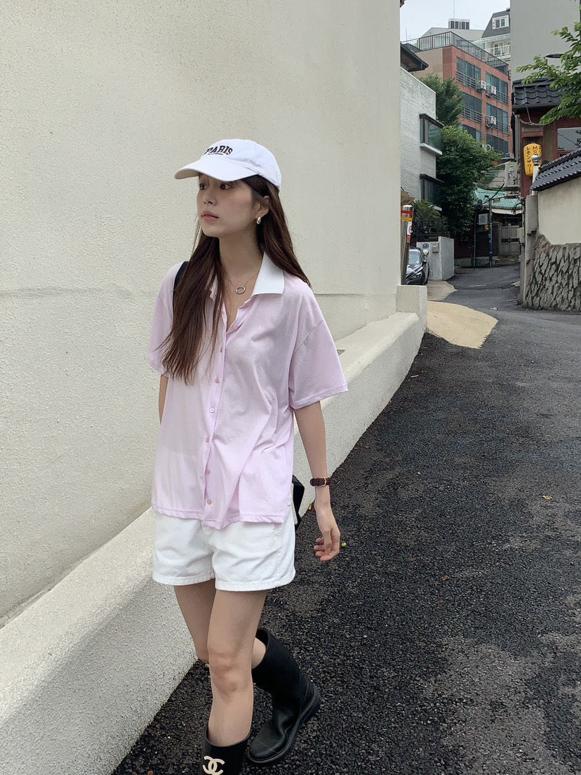 BAKING POWDER東大門㊣代購女裝新款時尚熱賣休閑人氣25春夏T恤BAKING POWDERT恤