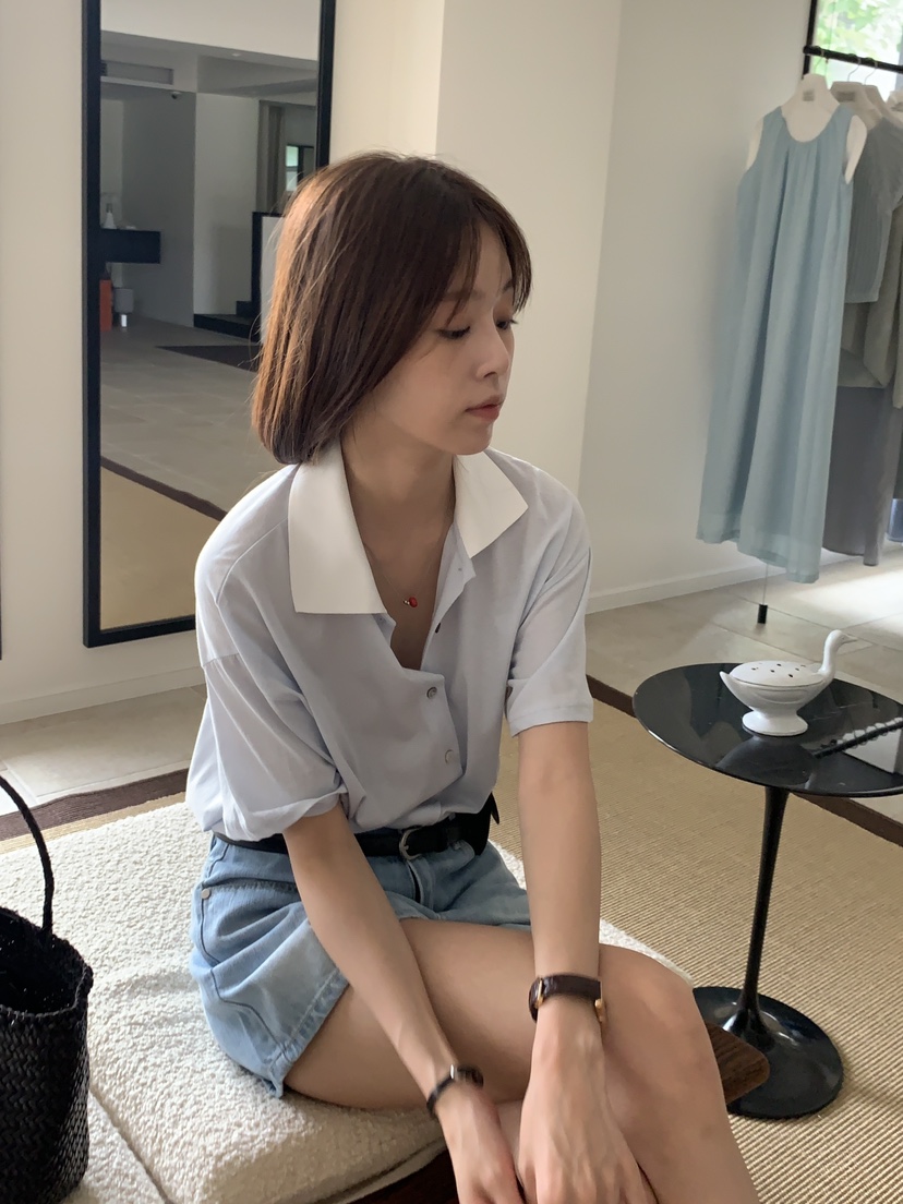 BAKING POWDER東大門㊣代購女裝新款時尚熱賣休閑人氣25春夏T恤BAKING POWDERT恤