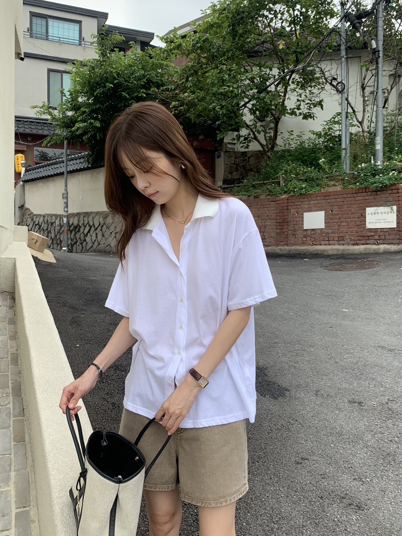 BAKING POWDER東大門㊣代購女裝新款時尚熱賣休閑人氣25春夏T恤BAKING POWDERT恤