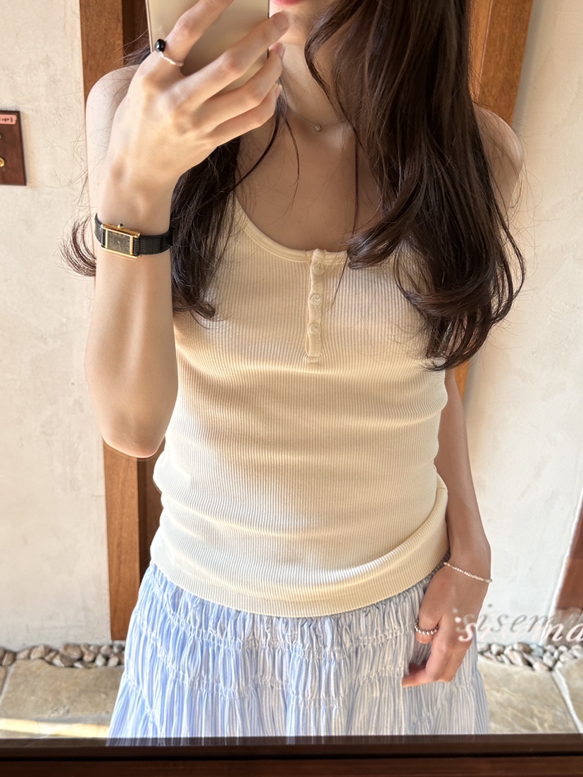 ERUME東大門㊣代購女裝新款休閑時尚職業真品熱賣推薦吊帶背心ERUME吊帶/背心