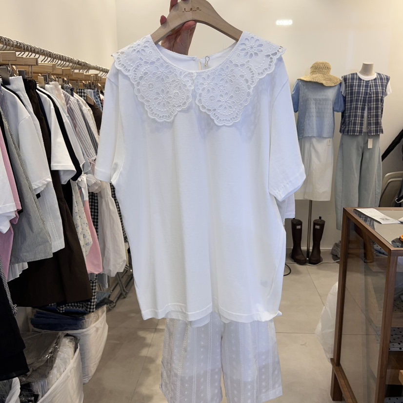 TAN&amp;COMO東大門㊣實拍女士新品推薦25春夏休閑熱賣T恤tan-COMOT恤圖色1