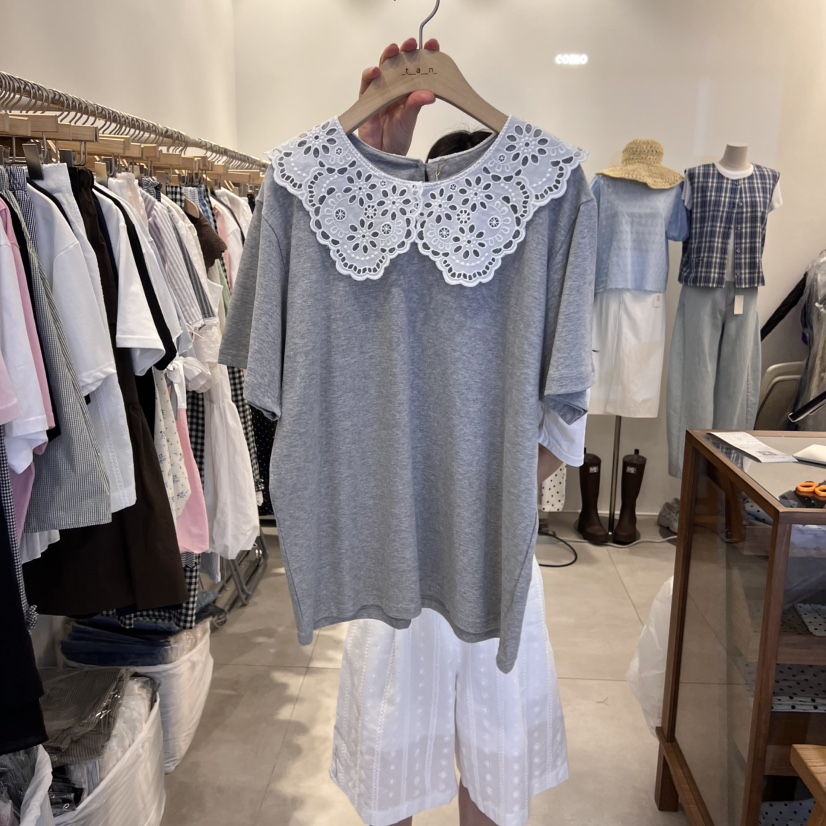 TAN&amp;COMO東大門㊣實拍女士新品推薦25春夏休閑熱賣T恤tan-COMOT恤圖色2