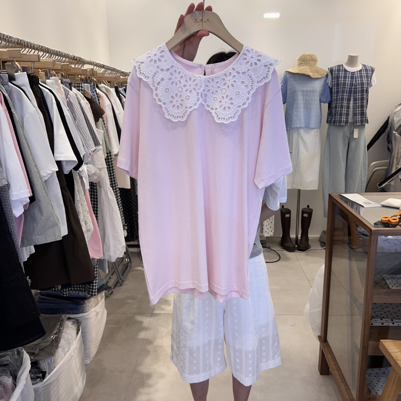 TAN&amp;COMO東大門㊣實拍女士新品推薦25春夏休閑熱賣T恤tan-COMOT恤圖色3