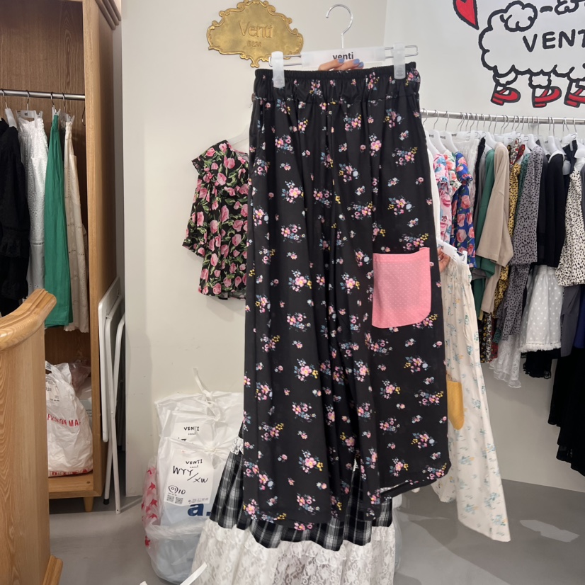 VENTI東大門㊣直郵女裝新品人氣時尚真品熱賣休閑25春夏休閑褲VENTI休閑褲圖色2