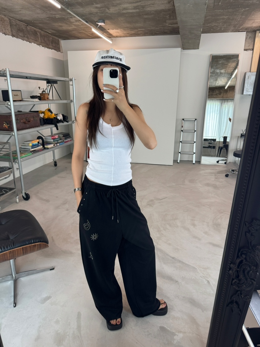 ROMAINE韓國代購㊣女裝新品職業25春夏人氣真品熱賣時尚休閑褲ROMAINE休閑褲
