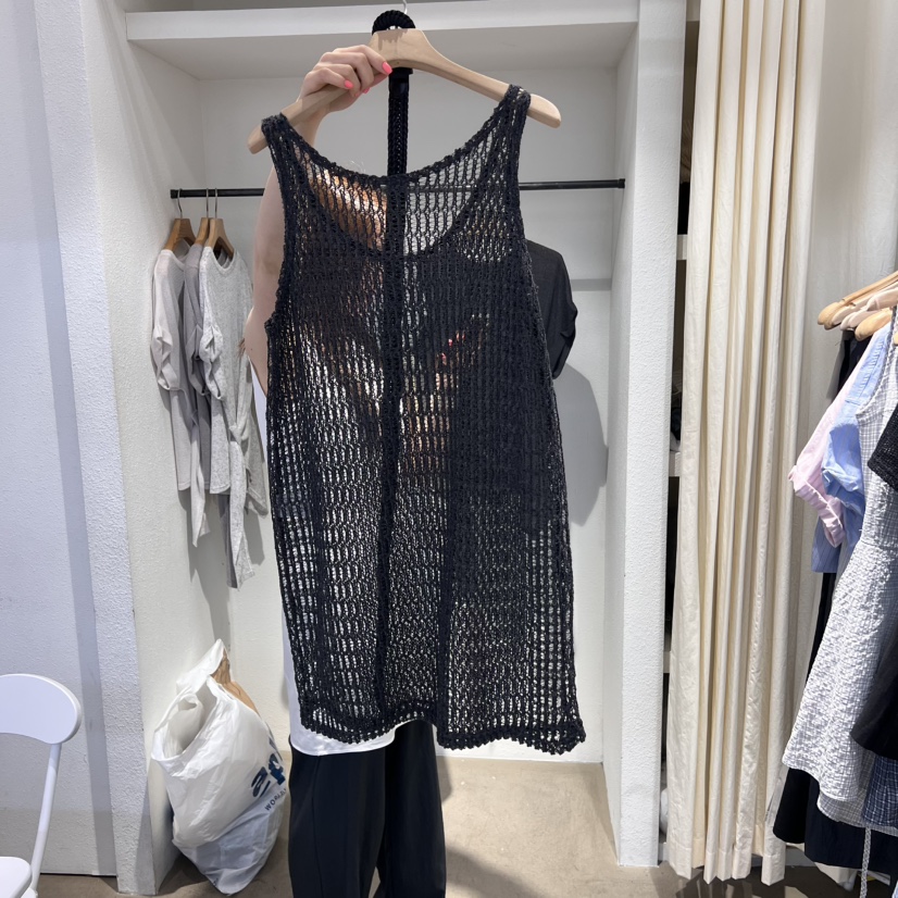 IR BIEN東大門㊣代購女士新品熱賣人氣休閑吊帶背心包含腰帶ir bien-A吊帶/背心