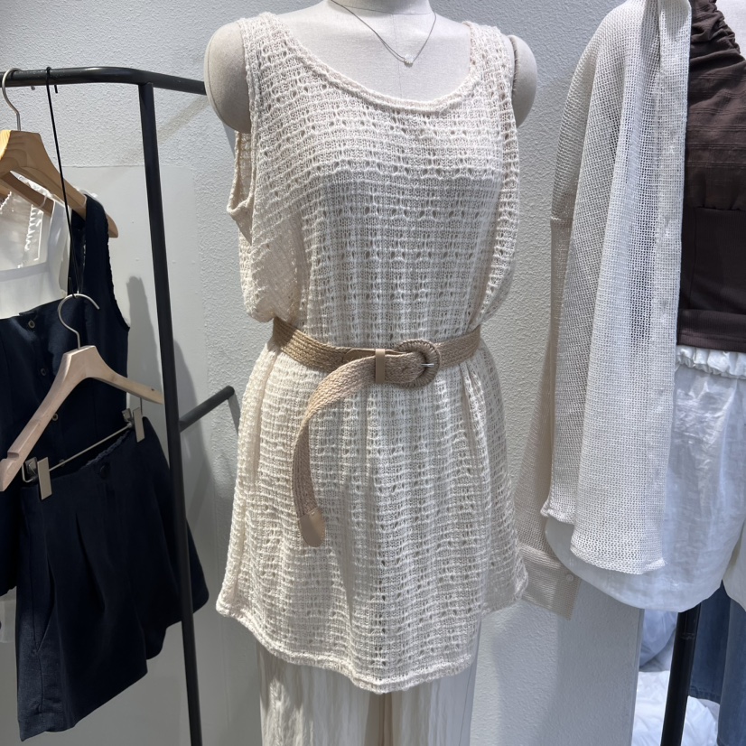 IR BIEN東大門㊣代購女士新品熱賣人氣休閑吊帶背心包含腰帶ir bien-A吊帶/背心圖色2