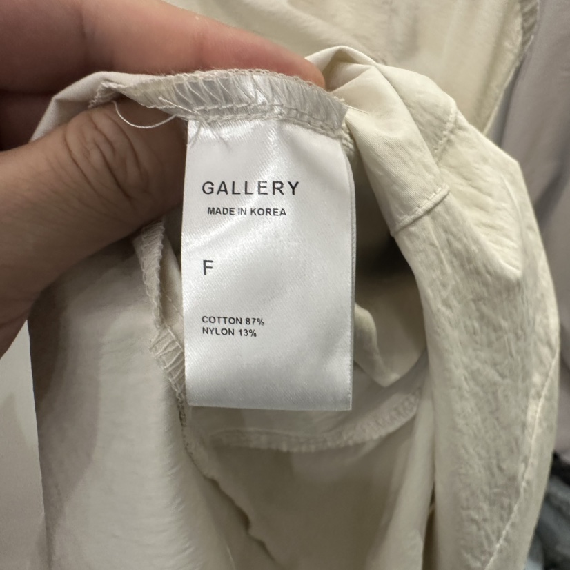 GALLERY-P東大門㊣代購女裝新款時尚真品熱賣25春夏連衣裙GALLERY連衣裙