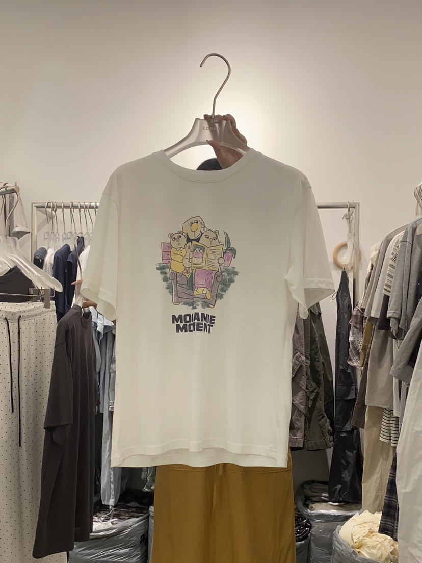 LOOKK東大門㊣代購女裝新品人氣真品時尚25春夏休閑職業T恤LOOKKT恤圖色1