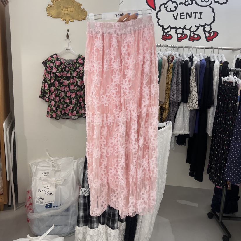 VENTI東大門㊣直郵女裝新品真品熱賣休閑25春夏時尚推薦長裙VENTI長裙圖色3